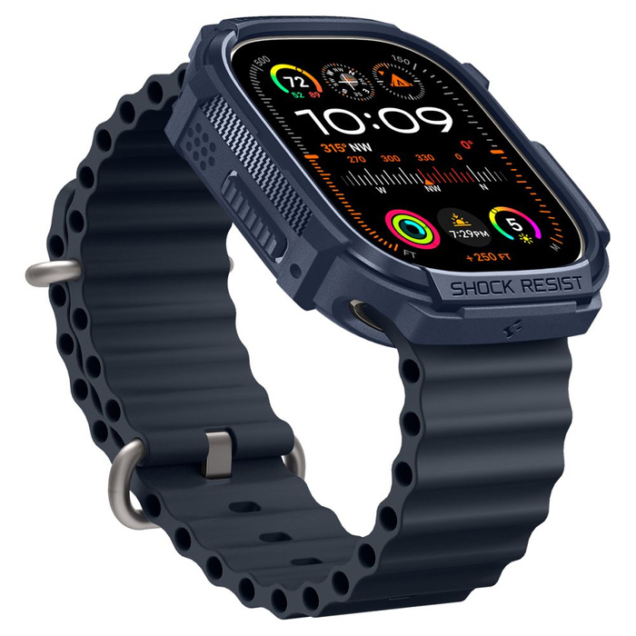 Etui Spigen Rugged Armor Apple Watch Ultra 1 / 2 (49 Mm) Navy Blue