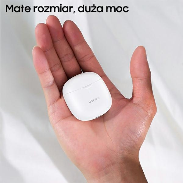 Słuchawki USAMS Bluetooth 5.0 TWS IA Series Bezprzewodowe Czarny