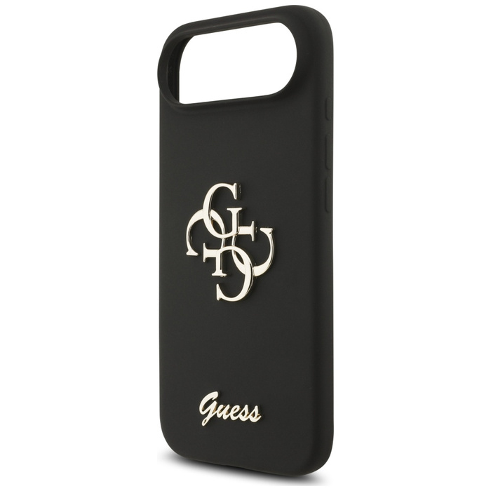 Etui Guess Silicone Big 4G Script do     iPhone Air czarny