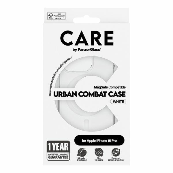 CARE by PanzerGlass Urban Combat Case iPhone 15 Pro 6,1" MagSafe biały/white 1418