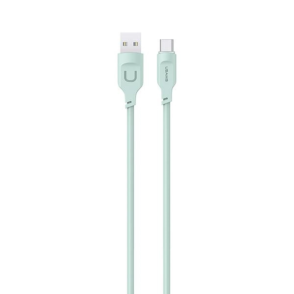 USAMS Kabel USB-C PD Fast Charging 1,2m 6A Lithe Series zielony/green SJ568USB04 (US-SJ568)