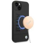 Etui BMW BMHMP14MSLBLBK iPhone 14 Plus 6,7" czarny/black hardcase Silicone Signature Logo Magsafe