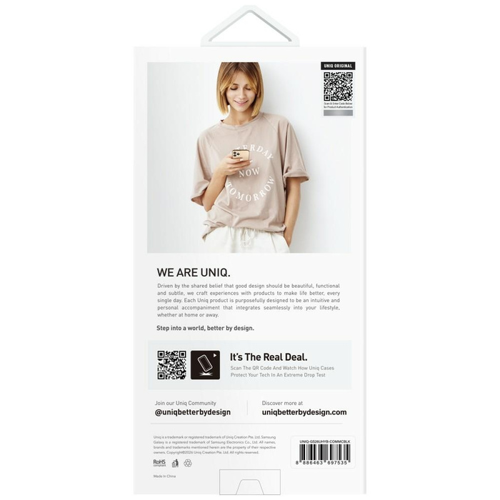 Etui UNIQ Combat do Samsung Galaxy S26   Ultra Magclick Charging czarny