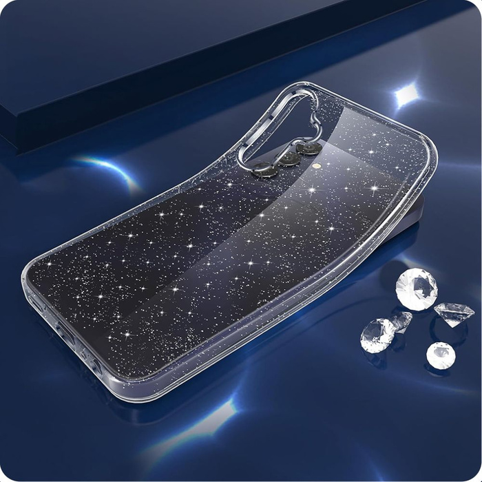 Etui Tech-protect Flexair Samsung Galaxy A55 5g Glitter Case