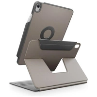 Etui UNIQ Rovus Snapmount Magnetic 360   Rotating Detachable do iPad 11" A16 (2025) / iPad 10.9" 10 gen. (2022) szary