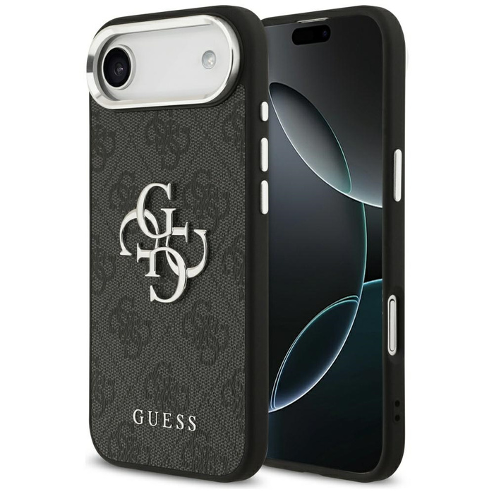 Etui Guess 4G Big 4G Classic Logo do     iPhone 17 Air czarny srebrny