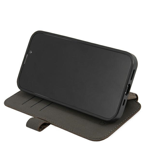 Etui GUESS Apple iPhone 13 13 Pro Book 4G Big Metal Logo Brązowy Case