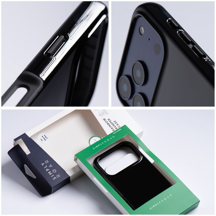 ROAR futerał RAINBOW BUMPER kompatybilny z MagSafe do SAMSUNG S26 czarny