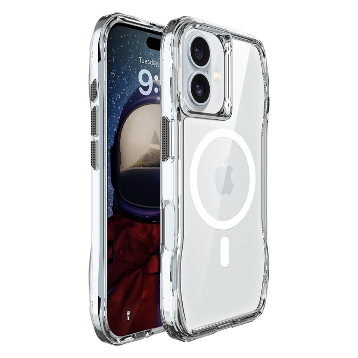 ROAR futerał SLIM DEFENDER kompatybilny z MagSafe do IPHONE 15 transparentny