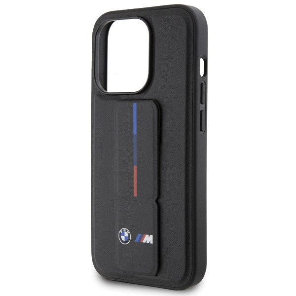 Etui BMW BMHCP15L22GSLK iPhone 15 Pro 6.1" czarny/black hardcase Grip Hot Stamp Case