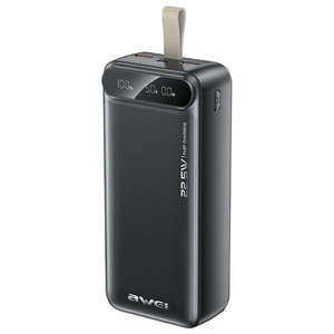 Powerbank AWEI PA-12 30000mAh 22.5W      czarny/black