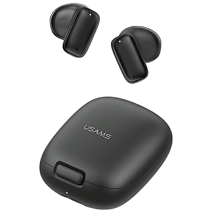 USAMS Słuchawki Bluetooth 5.3 TWS ID Series bezprzewodowe czarny/black BHUID01 (ID25)
