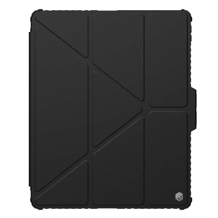 Nillkin Bumper PRO Protective Stand Case Multi-angle for iPad Pro 12.9 2020/2021/2022/ Air 13 2024 Black