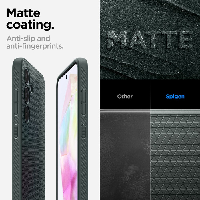 Etui Spigen Liquid Air Samsung Galaxy A35 5g Abyss Green Case