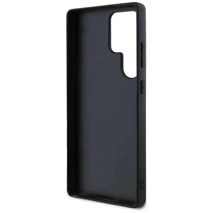 Etui Guess Grained Big 4G Logo Small      Classic Logo do Samsung Galaxy S25 Ultra różowy