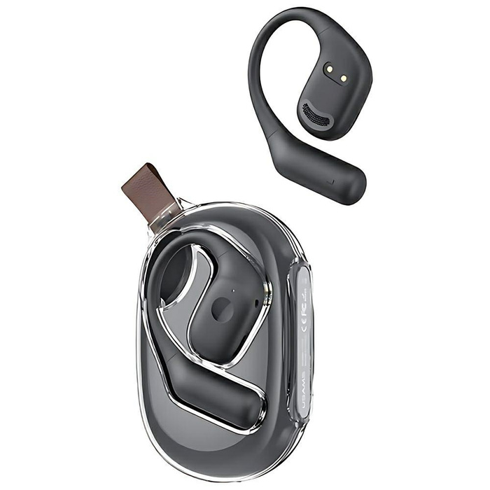 USAMS Słuchawki Bluetooth 5.3 G26 OWS bezprzewodowe czarny/black BHUUG01