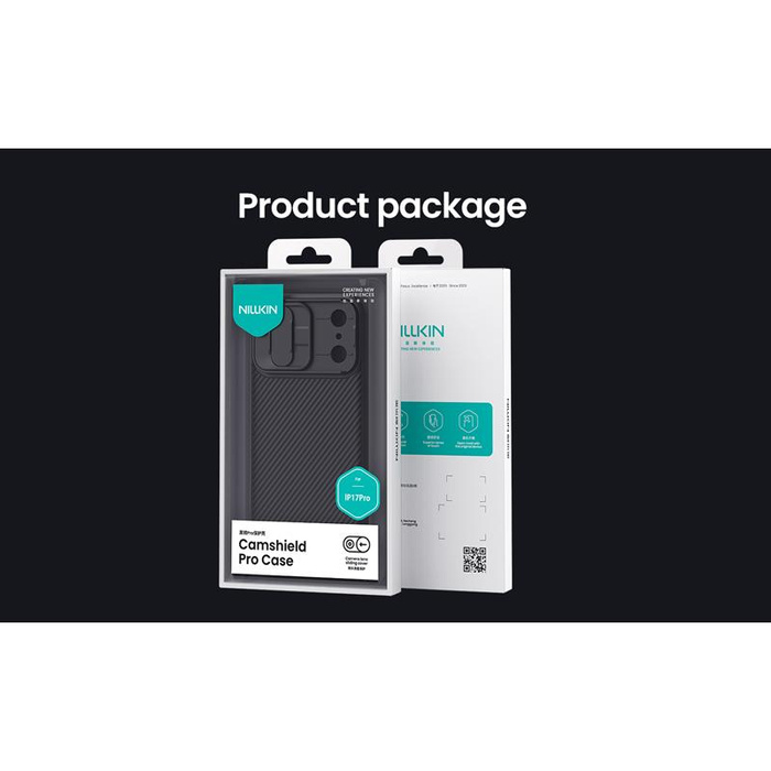 NILLKIN CAMSHIELD PRO IPHONE 17 PRO TITANIUM GRAY / SZARY