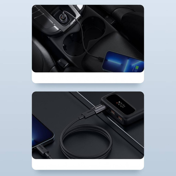 Baseus Ingenuity Series Mini OTG Adaptor USB 3.1 to Type-C  Black