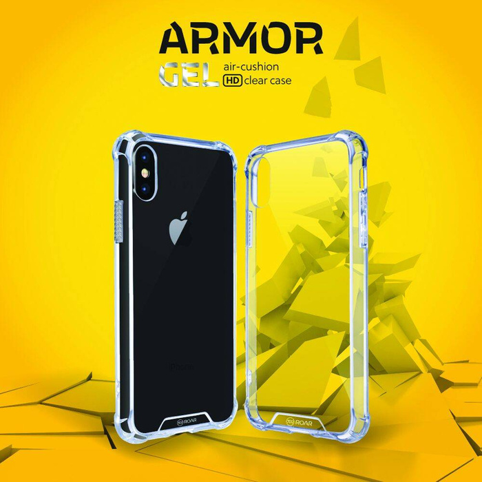 ROAR futerał ARMOR do XIAOMI Redmi Note 13 Pro 5G transparentny