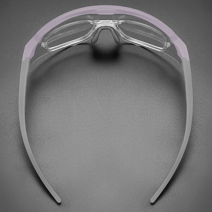 Okulary rowerowe Rockbros polaryzacyjne z ochroną UV i wkładką korekcyjną - szare