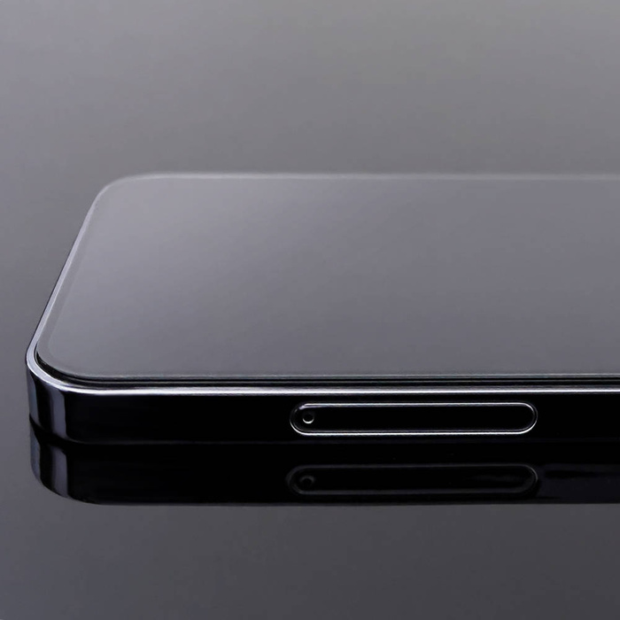 Wozinsky super wytrzymałe szkło hartowane Full Glue na cały ekran z ramką Case Friendly iPhone 14 Max / 13 Pro Max czarny