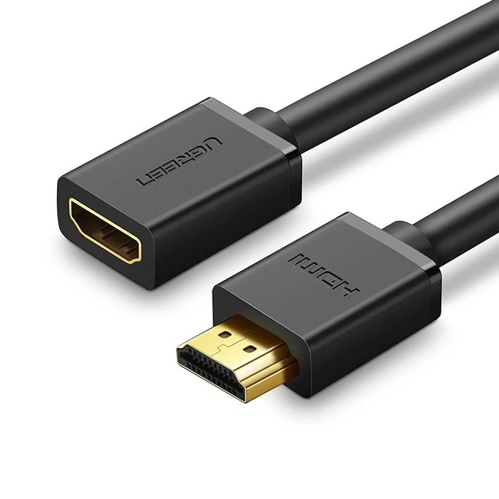 Kabel HDMI męski do HDMI żeński UGREEN, 3m (czarny) HD107