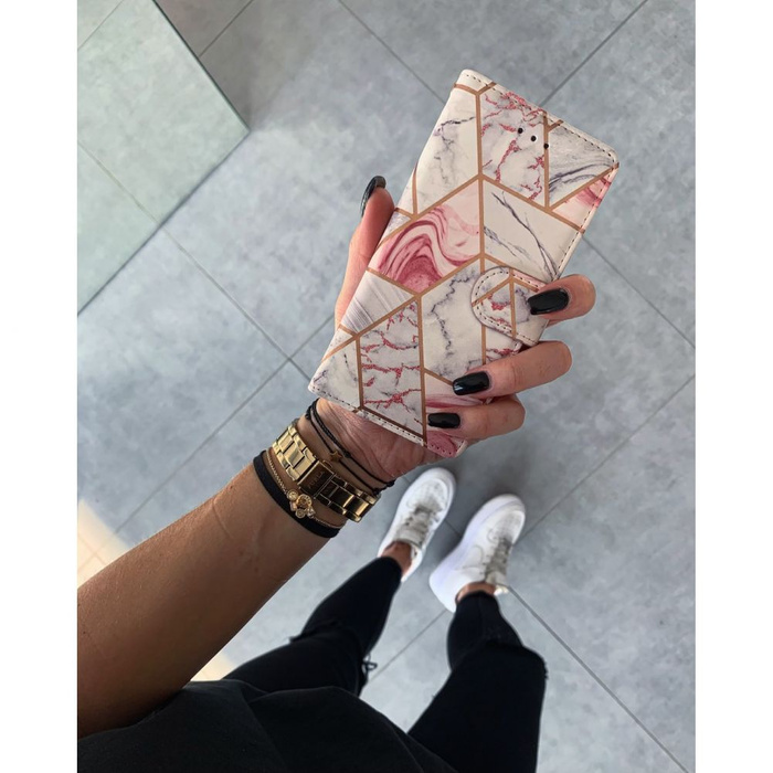 Etui TECH-PROTECT iPhone 11 Wallet Marble Case