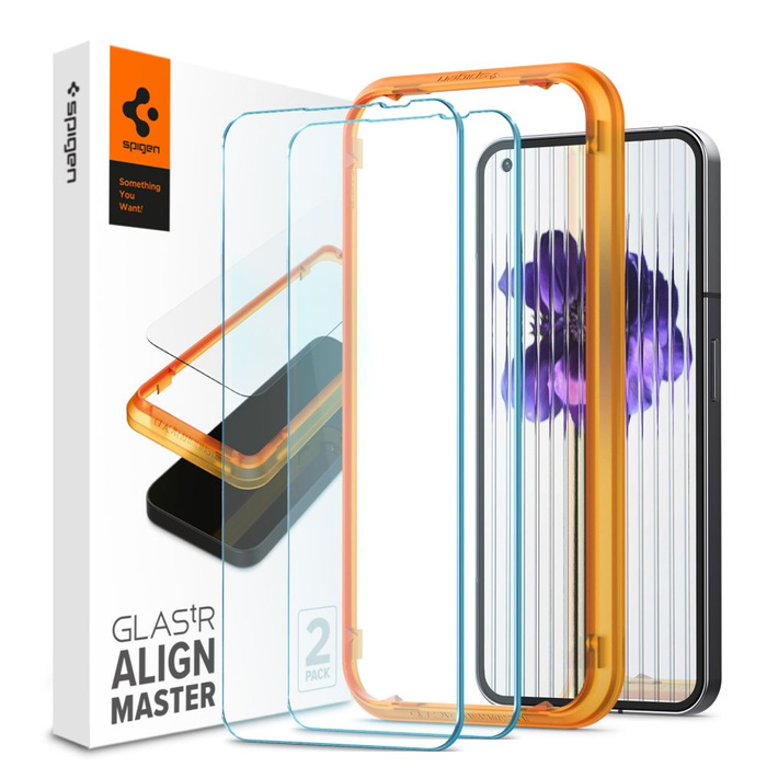 Szkło Hartowane Spigen Alm Glas.tr Slim 2-pack Nothing Phone 1 Clear