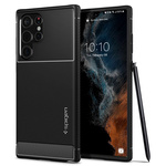 ETUI SPIGEN S22 ULTRA Rugged Armor Matte Black Case