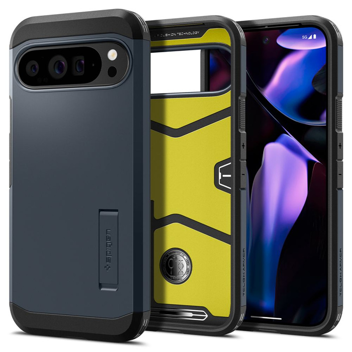 Etui SPIGEN TOUGH ARMOR GOOGLE PIXEL 9 PRO XL METAL SLATE
