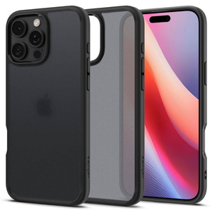 ETUI SPIGEN ULTRA HYBRID IPHONE 16 PRO FROST BLACK