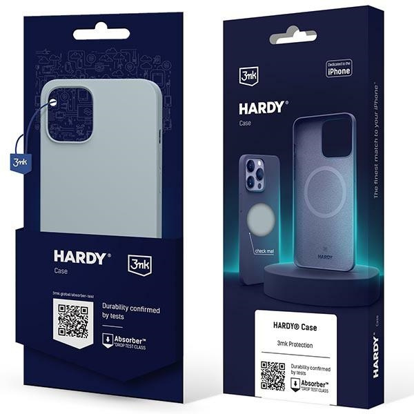 3MK Hardy Case iPhone 14 6,1" błękitny/sierra blue MagSafe