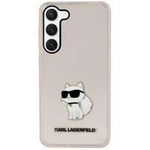 Etui Karl Lagerfeld Klhcs23shnchtcp S23 S911 Różowy/pink Hardcase Ikonik Choupette Case