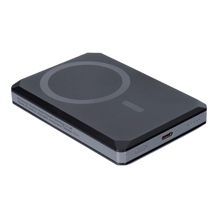 VEGER powerbank 5000 mAh MFi PD 20W Wallet Tracker W0582 czarny