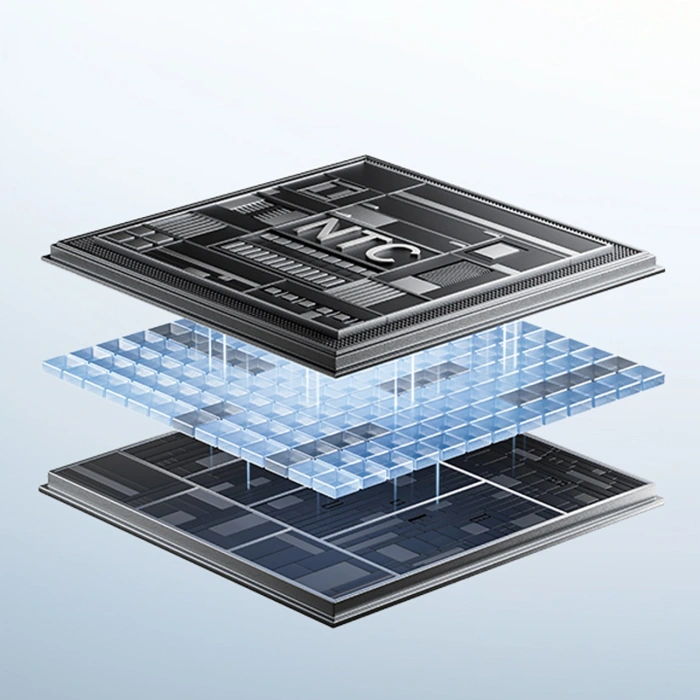 Powerbank Baseus EnerFill FC31 20000mAh 45W z wyświetlaczem z kablami USB-C i Lightning - niebieski