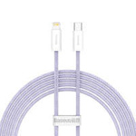 Baseus Dynamic 2 Series kabel do szybkiego ładowania USB-C - Lightning 20W 480Mb/s 2m fioletowy