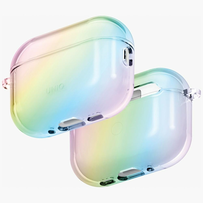 Etui UNIQ Iridescia do AirPods Pro 3     Hang Case holo quartz