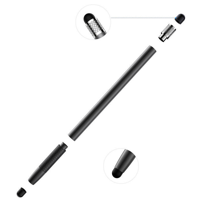 Joyroom pasywny rysik stylus do smartfona tabletu czarny (JR-DR01)