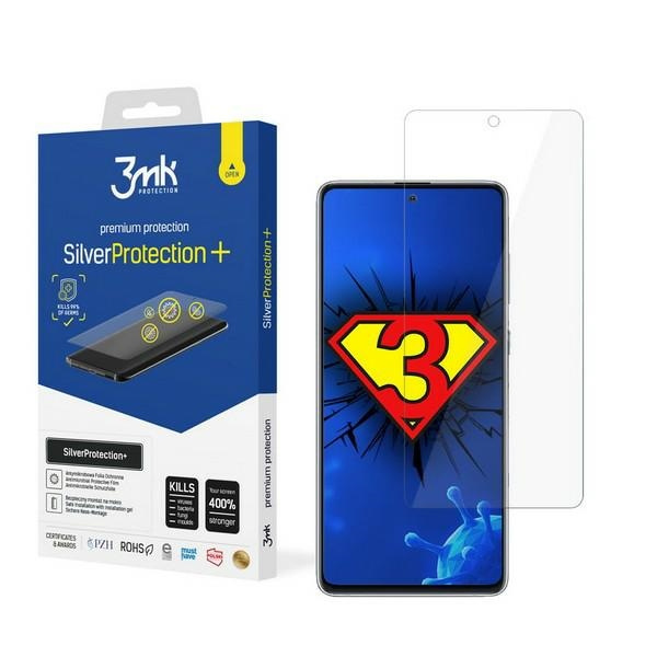 Folia Antymikrobowa 3MK Samsung Galaxy Note 10 Lite N770 Silver Protect Montowana Na Mokro