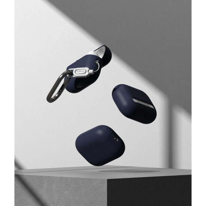 Etui Ringke Silicone Apple Airpods Pro 1 / 2 Midnight Blue Case