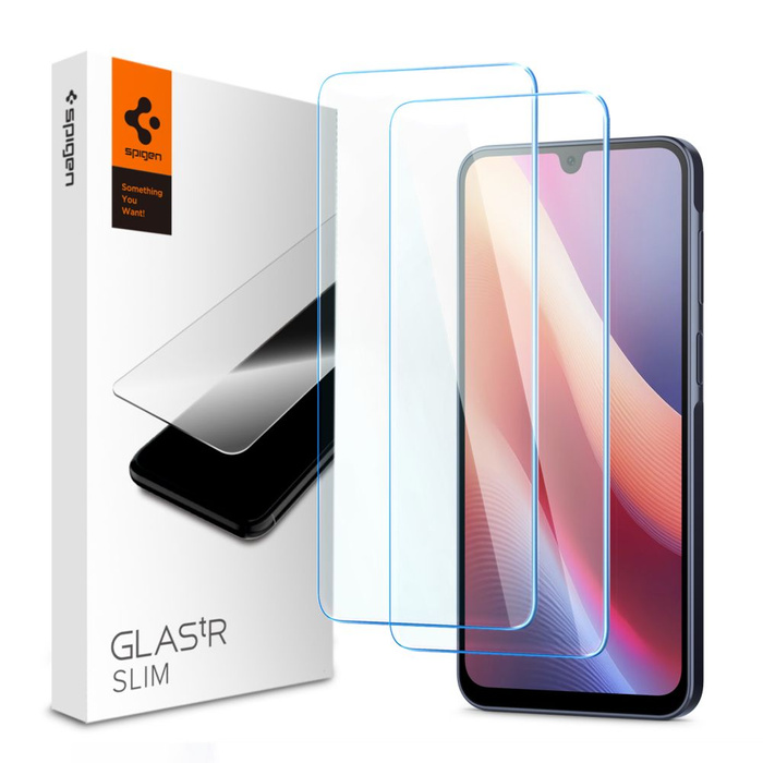 SZKŁO HARTOWANE SPIGEN GLAS.TR SLIM 2-PACK GALAXY A26 5G / A17 / A16 4G / 5G CLEAR