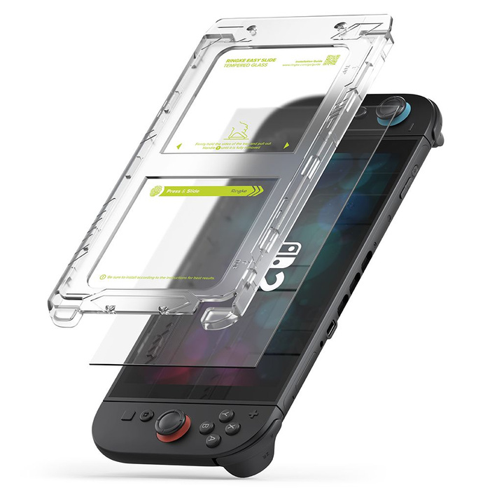 SZKŁO HARTOWANE RINGKE NINTENDO SWITCH 2 EASY SLIDE 2 SZT.  PRZEZROCZYSTE