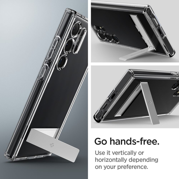 Etui Spigen Ultra Hybrid ”s” Samsung Galaxy S24 Ultra Crystal Clear Case