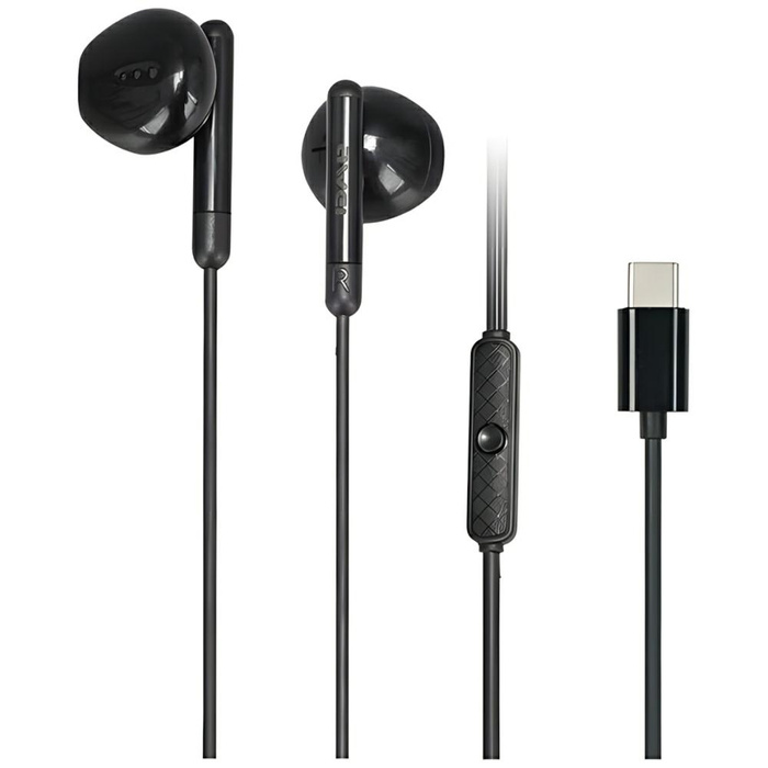 AWEI słuchawki stereo PC-6T USB-C czarny/black