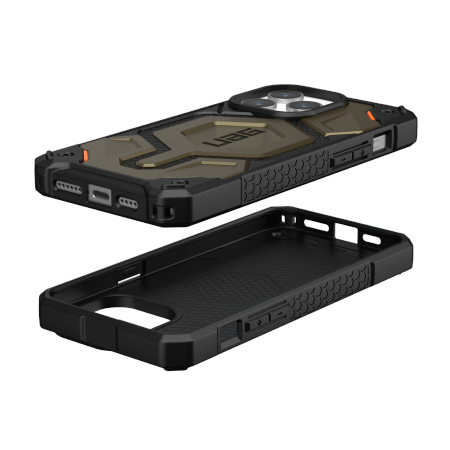 Etui UAG Monarch Pro - obudowa ochronna do iPhone 15 Pro Max kompatybilna z MagSafe (kevlar element green) Case