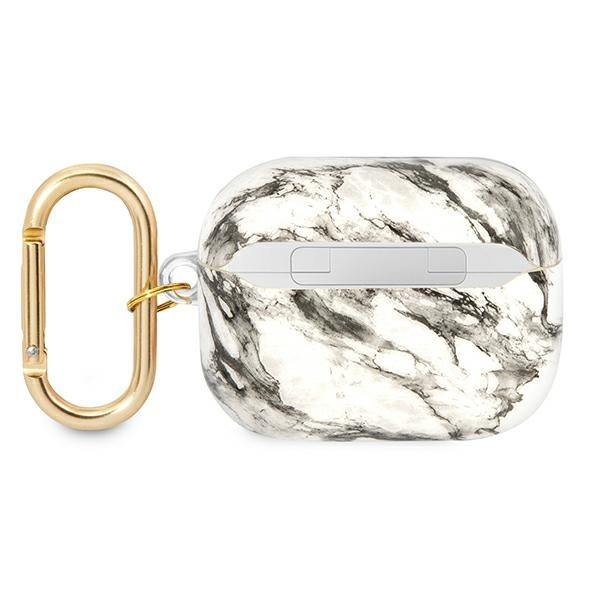 Etui GUESS Apple AirPods Pro Cover Marble Strap Collection Szary Case