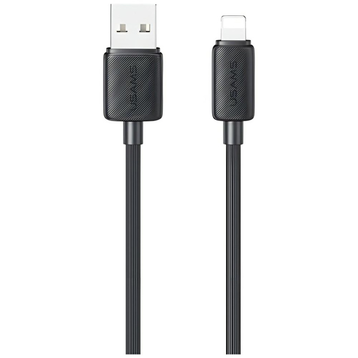 Kabel USAMS KY Series US-SJ689 2.4A      USB-A do Lightning 1m czarny