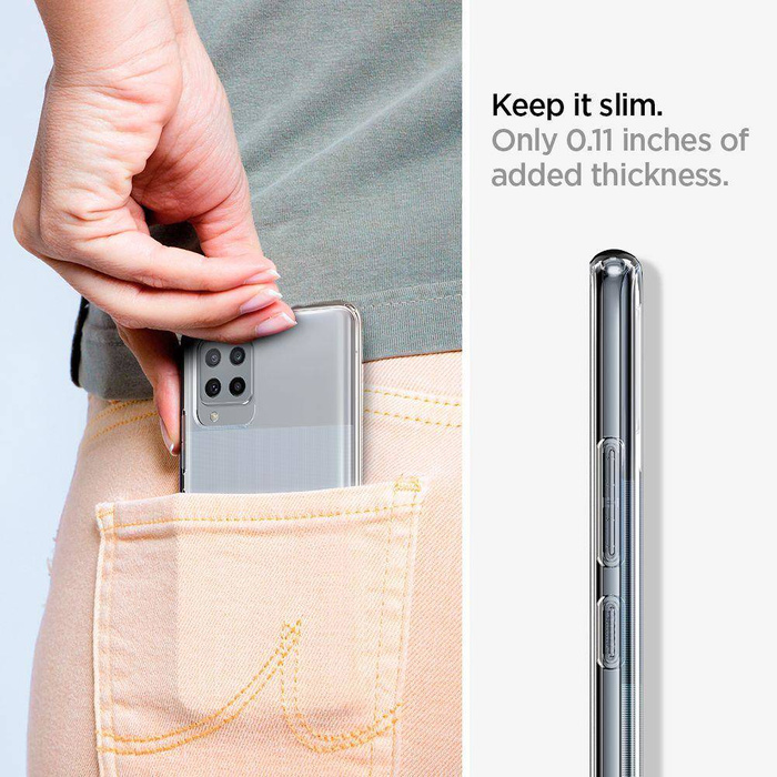 Etui SPIGEN Galaxy A42 5G Liquid Crystal Clear Przeźroczyste Case