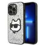Etui Karl Lagerfeld Klhcp14lg2cps Iphone 14 Pro 6,1" Srebrny/silver Hardcase Glitter Choupette Patch Case