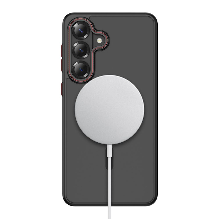 TECH-PROTECT MAGCAM MAGSAFE GALAXY S26 MATTE BLACK/RED